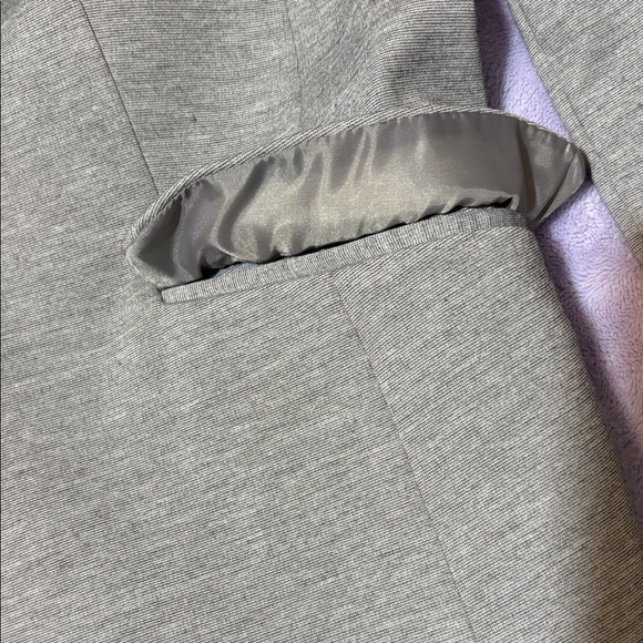 H&M Women's Light Gray Suit Jacket - Picture 5 of 12